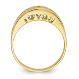 10k I LOVE YOU FOREVER  CZ Ring-WBC-10C1168