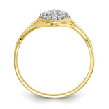 10k CZ Ring-WBC-10C1174