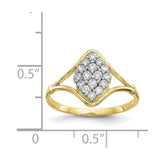 10k CZ Ring-WBC-10C1174