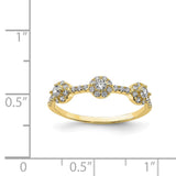 10K CZ Stackable Ring-WBC-10C1393