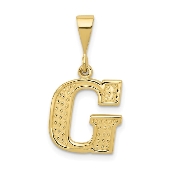 10KY Initial G Pendant-WBC-10C1449-G