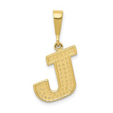 10KY Initial J Pendant-WBC-10C1449-J