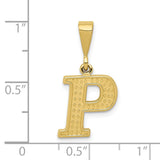 10KY Initial P Pendant-WBC-10C1449-P