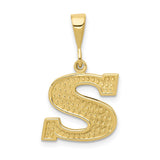 10KY Initial S Pendant-WBC-10C1449-S