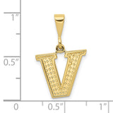 10KY Initial V Pendant-WBC-10C1449-V