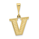 10KY Initial V Pendant-WBC-10C1449-V