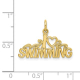 10k Swimming Charm-WBC-10C156