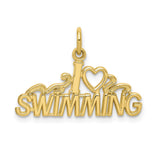 10k Swimming Charm-WBC-10C156