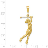 10K Golfer Charm-WBC-10C168