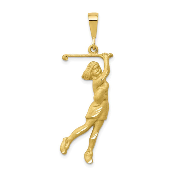 10K Golfer Charm-WBC-10C168