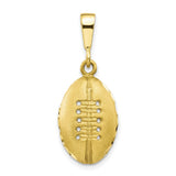 10K Football Charm-WBC-10C172