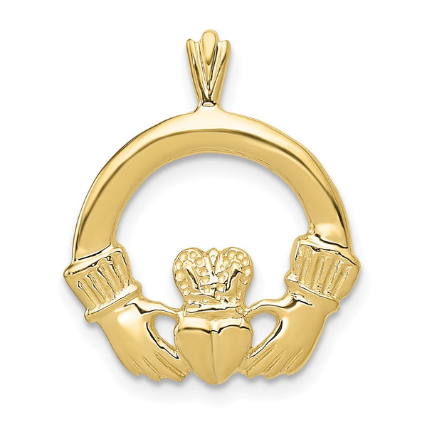 10k Claddagh Pendant-WBC-10C1753