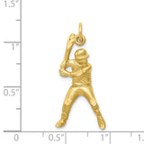 10K Baseball Charm-WBC-10C179