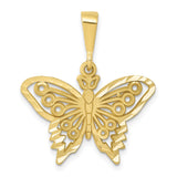 10k Butterfly Charm-WBC-10C1849