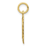 10k Heart Charm-WBC-10C215