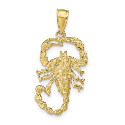 10k Scorpion Charm-WBC-10C2383