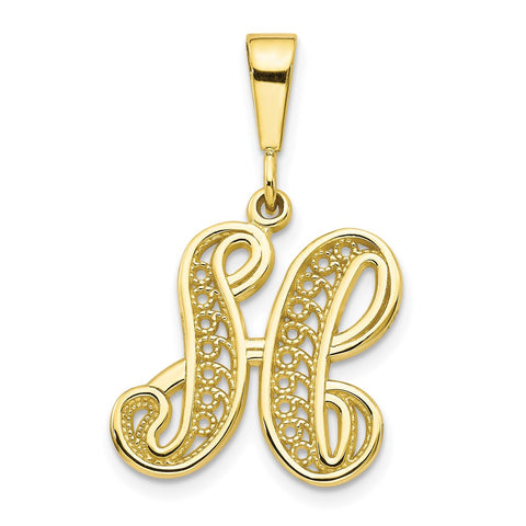 10k Initial H Pendant-WBC-10C242/H