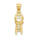 10k Baby Highchair Charm-WBC-10C2826