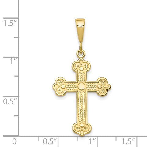 10k Cross Charm-WBC-10C302