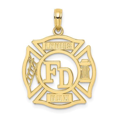 10k FD LADIES AUX in Shield Charm-WBC-10C3107