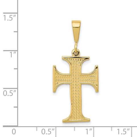10k Cross Charm-WBC-10C312