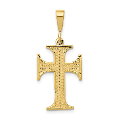10k Cross Charm-WBC-10C312
