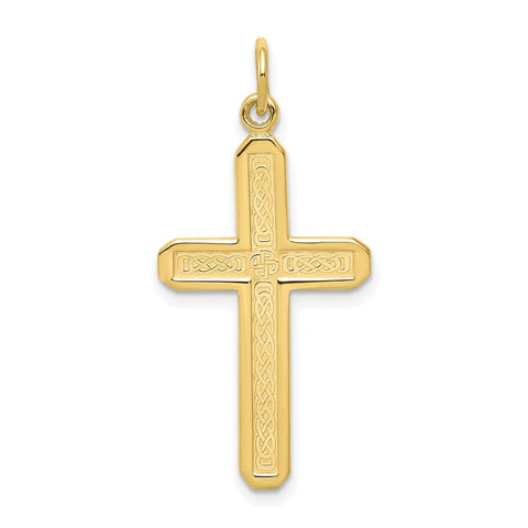 10k Cross Charm-WBC-10C317