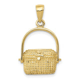 10k Large Nantucket Basket Pendant-WBC-10C3335