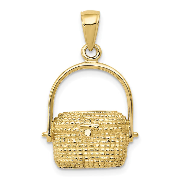 10k Large Nantucket Basket Pendant-WBC-10C3335