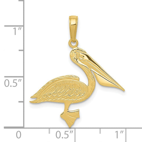 10k Pelican Pendant-WBC-10C3386