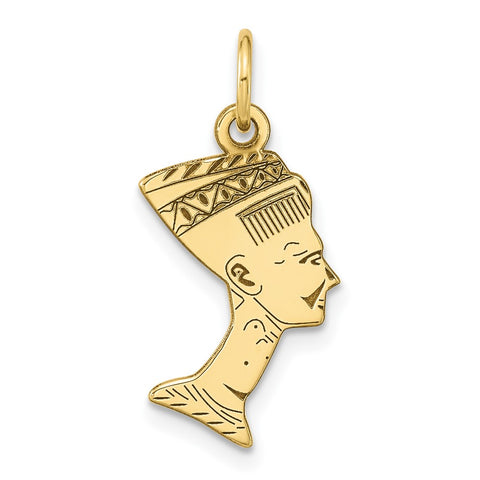 10K Nefertiti Pendant-WBC-10C370