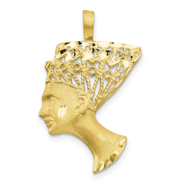 10K Nefertiti Pendant-WBC-10C371