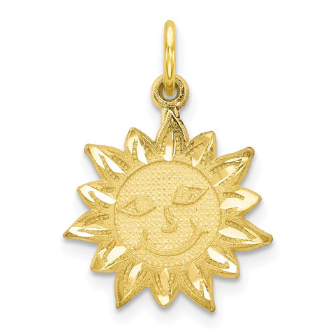 10k Sun Charm-WBC-10C379
