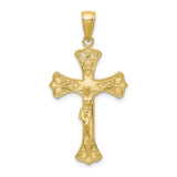 10K Crucifix Pendant-WBC-10C4345