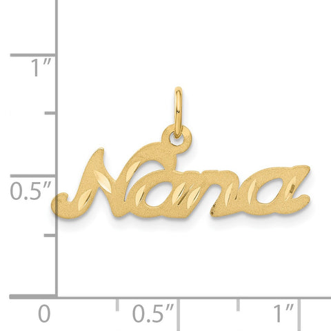 10K Satin NANA Charm-WBC-10C486