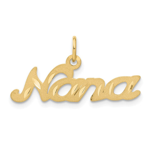 10K Satin NANA Charm-WBC-10C486