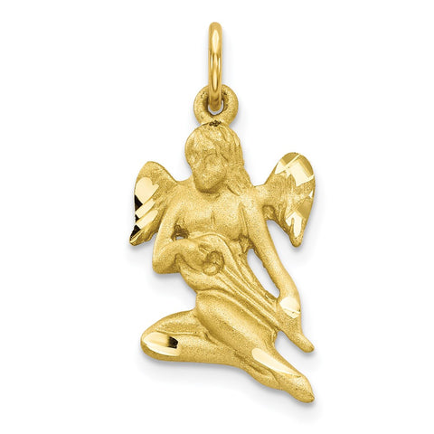 10k Angel Charm-WBC-10C55