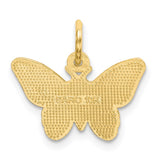 10k Butterfly Charm-WBC-10C640