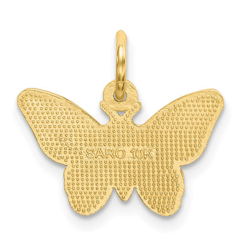 10k Butterfly Charm-WBC-10C640