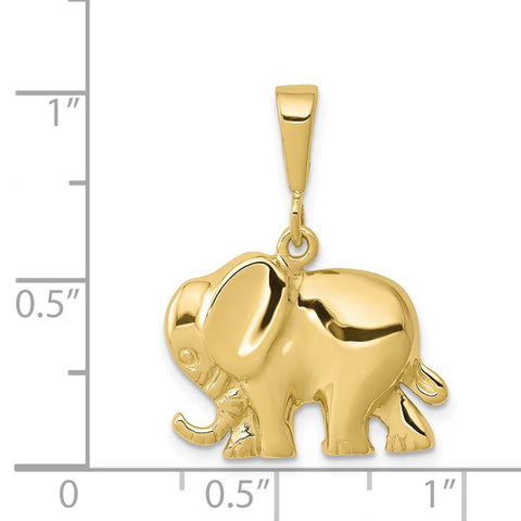 10k Elephant Charm-WBC-10C653