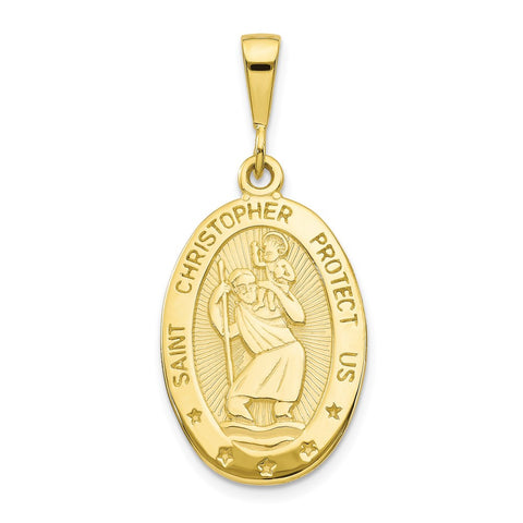 10K St. Christopher Medal-WBC-10C702