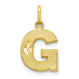 10k Initial G Charm-WBC-10C768G