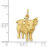 10k Pig Charm-WBC-10C786