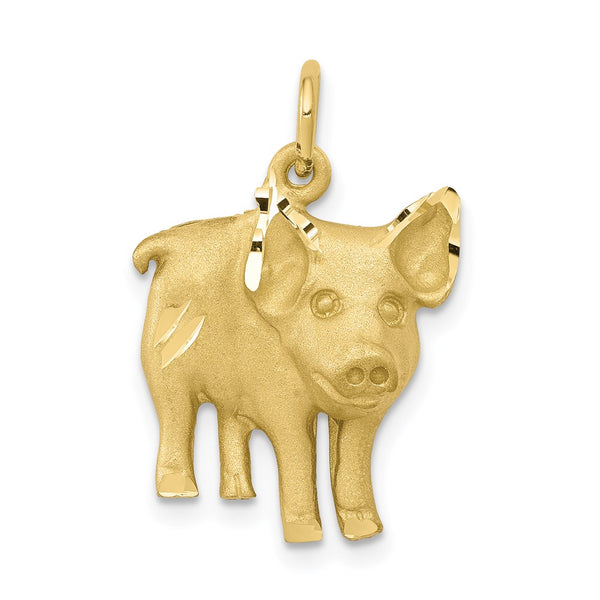 10k Pig Charm-WBC-10C786