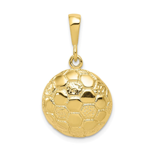 10K Soccer Ball Charm-WBC-10C830