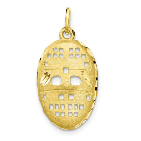 10k Hockey Mask Charm-WBC-10C843