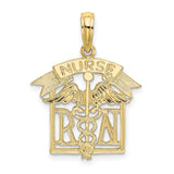 10k Registered Nurse Charm-WBC-10D1234