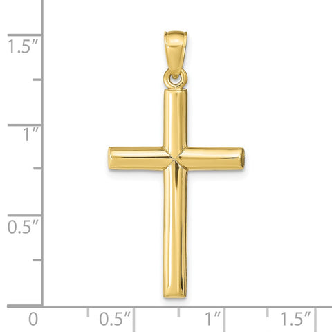10k Cross Pendant-WBC-10D1544