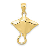 10K Stingray Pendant-WBC-10D3411