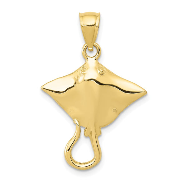 10K Stingray Pendant-WBC-10D3411